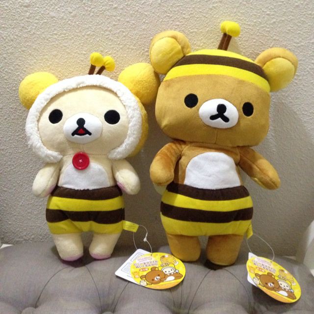 rilakkuma bee plush