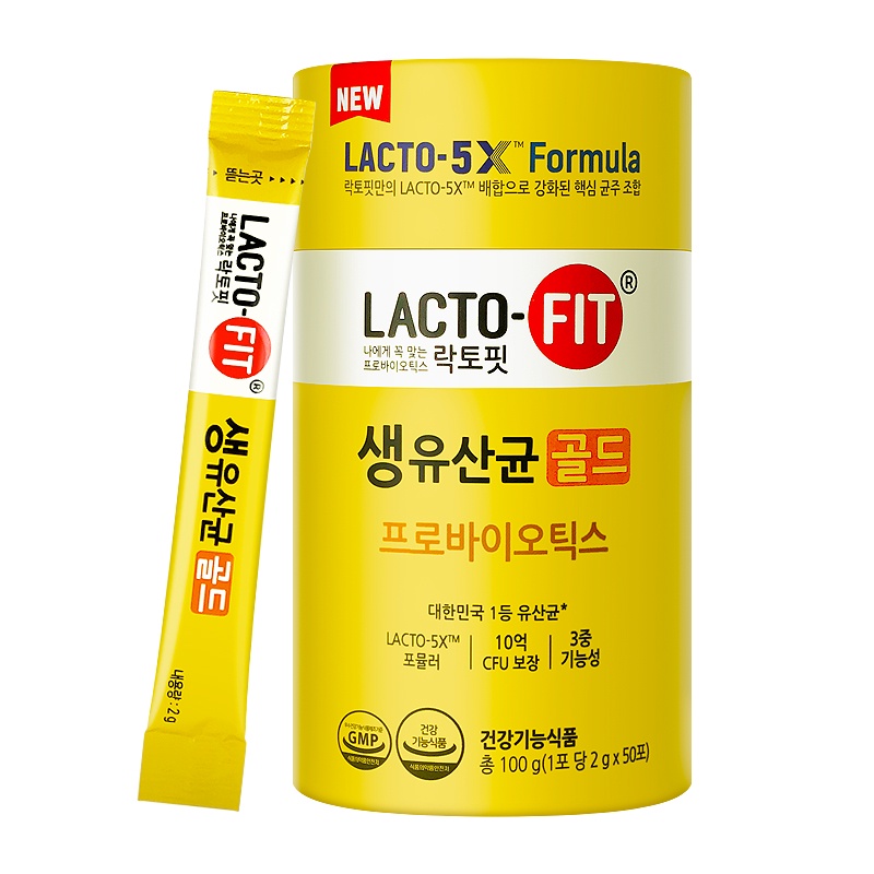 [CHONG KUN DANG] CKD Lacto-Fit ProBiotics Gold 2g / New LACTO-5X ...
