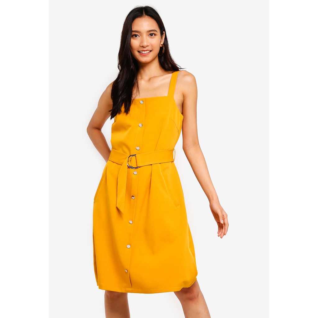 button down dress shopee