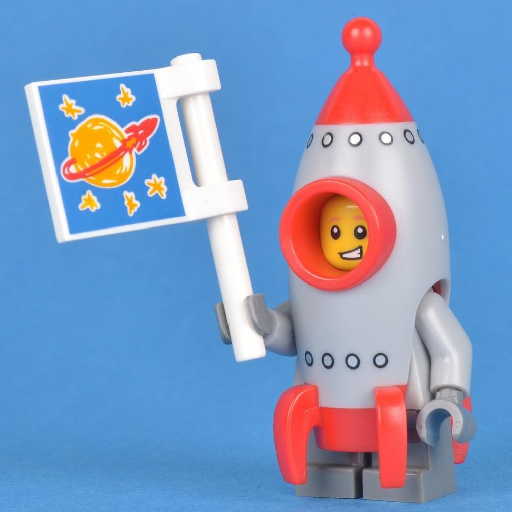 lego minifigures rocket boy