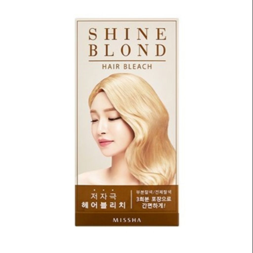 Missha Shine Blond Hair Bleach 120g Shopee Singapore