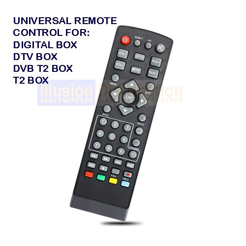 universal receiver remote