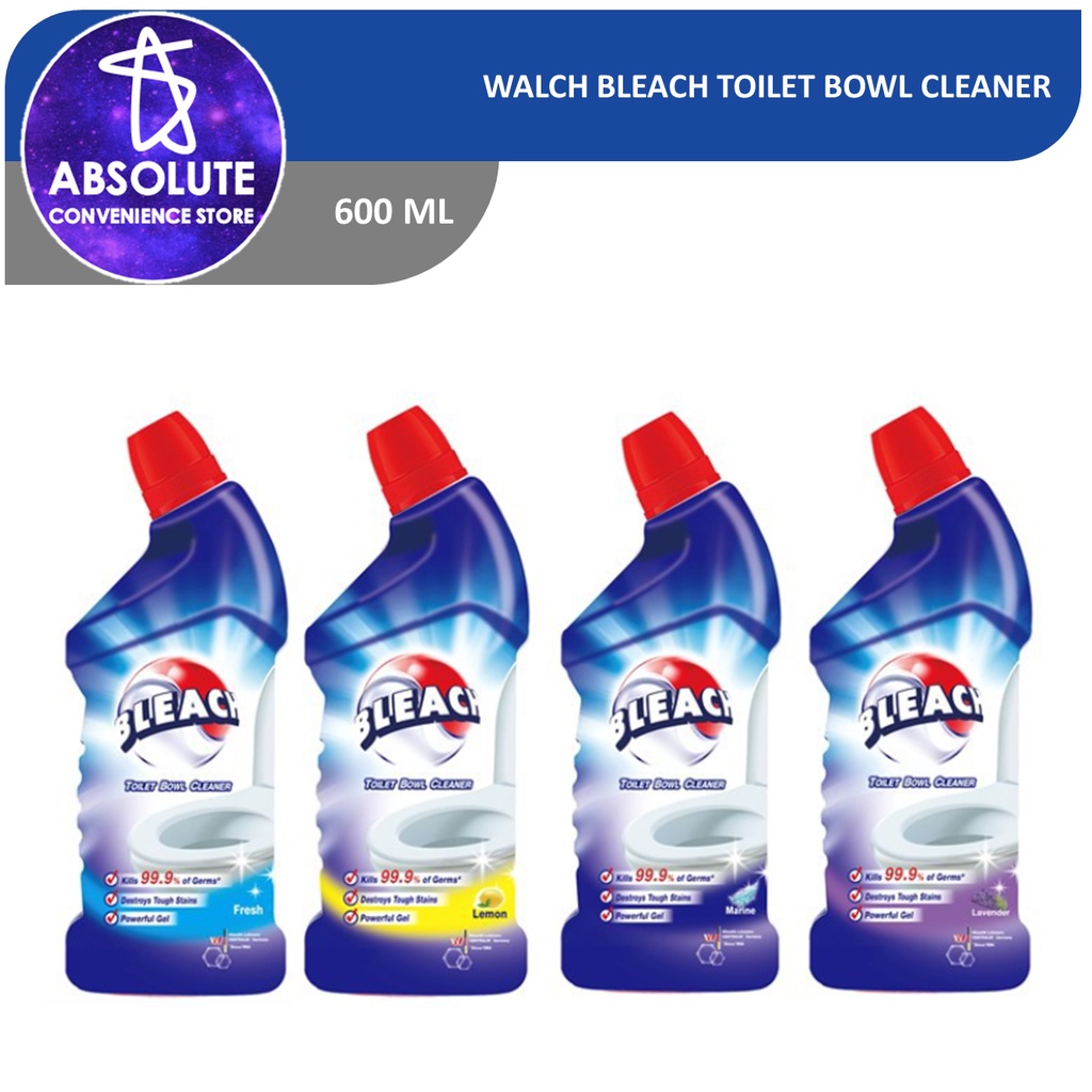 [Bundle of 6] Bleach Toilet Bowl Cleaner 600ml Shopee Singapore
