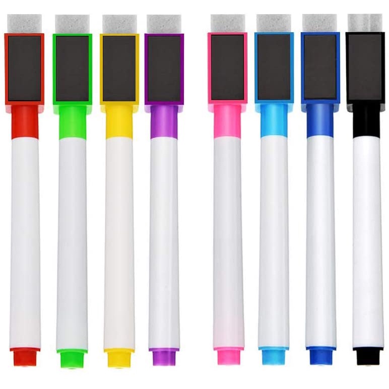 Dry Erase Markers with Eraser, Whiteboard Markers for School