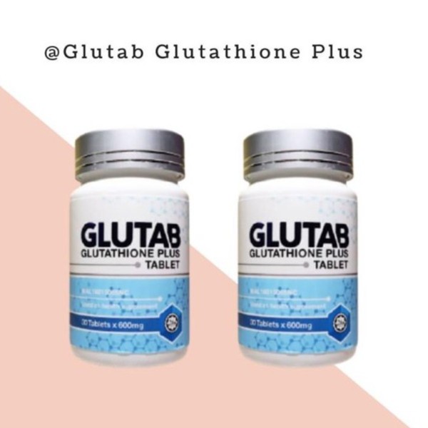 GLUTAB GLUTATHIONE PLUS [2 BOTOL] | Shopee Singapore