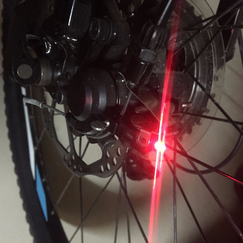 YouN Portable Mini Brake Bike Light Mount Tail Rear Bicycle Cycling Led Light 
