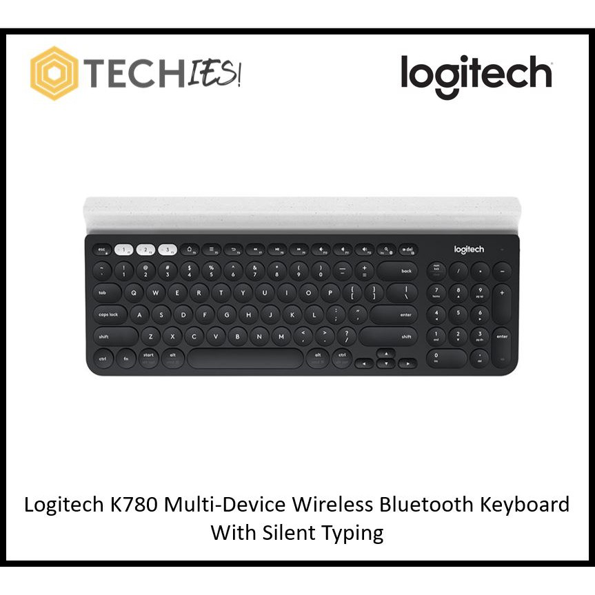 Logitech K780 MultiDevice Wireless Bluetooth Keyboard With Slient