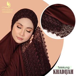 Telekung Khadijah Lace by Siti Alizay Exclusive