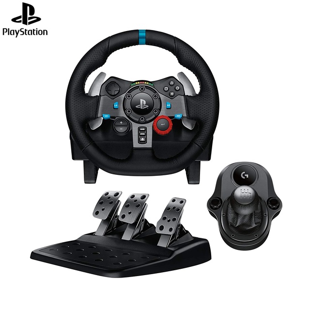 Logitech / G G29 Driving Force Steering Wheel + Shifter (For Ps4/Ps3/Pc