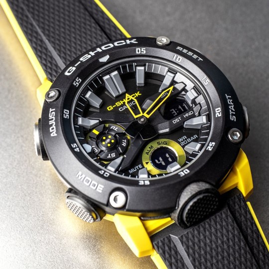 Casio G Shock Ga 2000 1a9 Carbon Fiber Fallow Ga2000 Ga 2000 Shopee Singapore