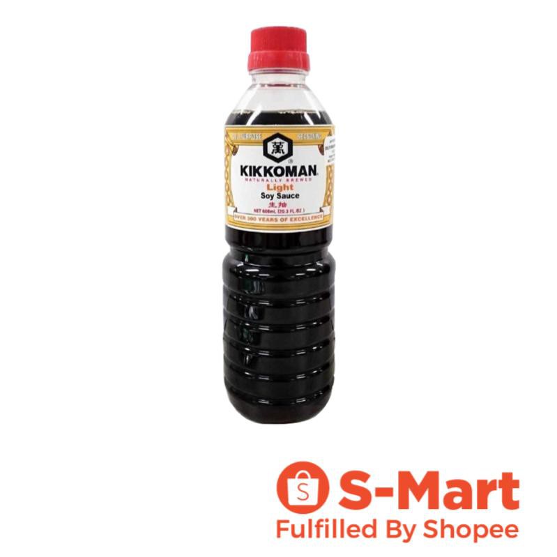 Kikkoman Light Soy Sauce 600Ml Shopee Singapore