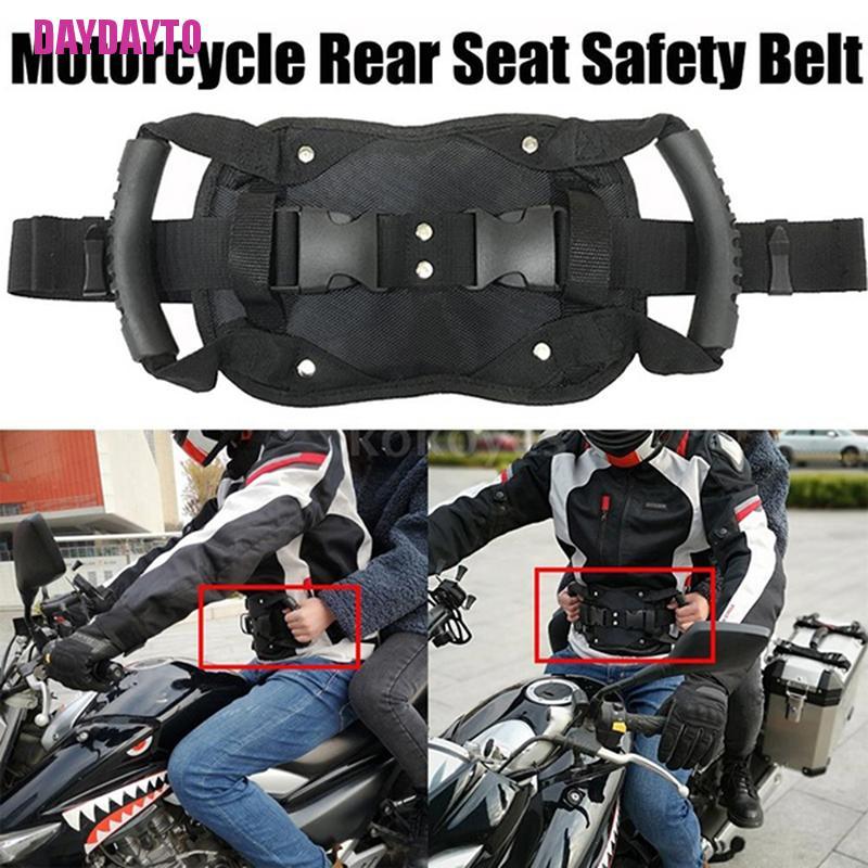 strap backpack to motorcycle