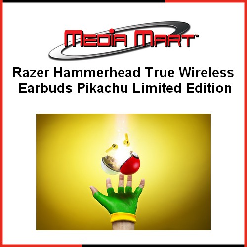 Razer Hammerhead True Wireless Earbuds Pikachu Limited Edition Shopee Singapore