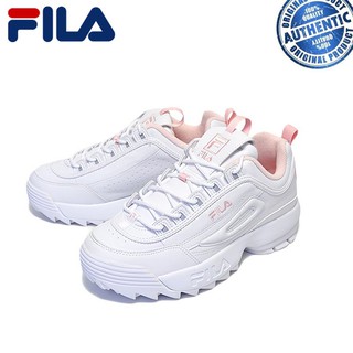 white pink fila