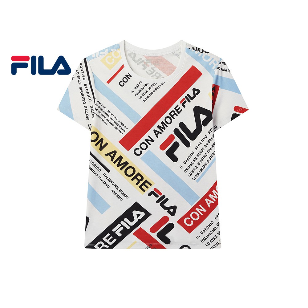 pink fila shirt womens