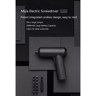Hot Selling- Xiaomi Mijia Electric Screwdriver Patent Cordless 2000mAh Rechargeable Battery 5N.M Torque 12PC S2 B #2
