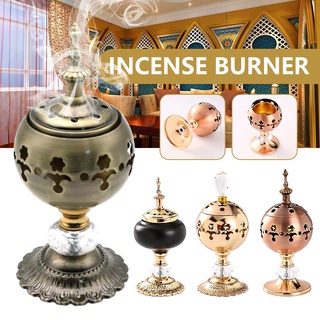 Arabian Mabkhara Bukhoor Bakhoor Incense Burner Positive Energy Gift Traditional Censer Candle Holder Metal Decorative