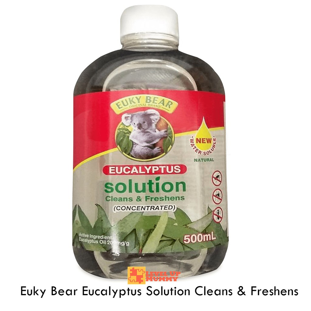 Euky Bear Eucalyptus Solution Concentrated 500ml (Cleans & Refreshes