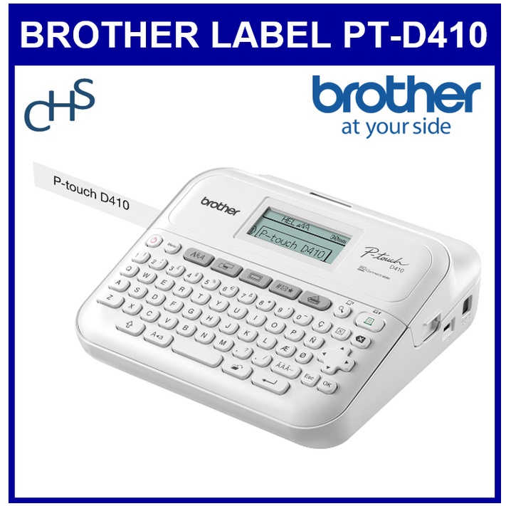 [UPGRADED VERSION OF PTD400] Brother PTD410 Desktop PC Connectable