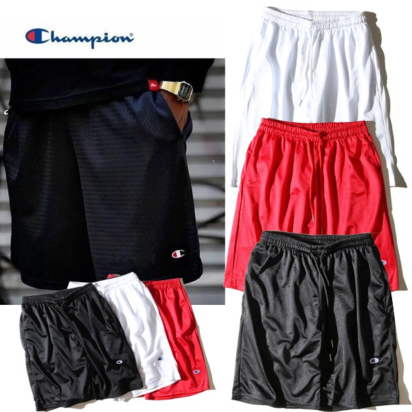 champion sweatpants red