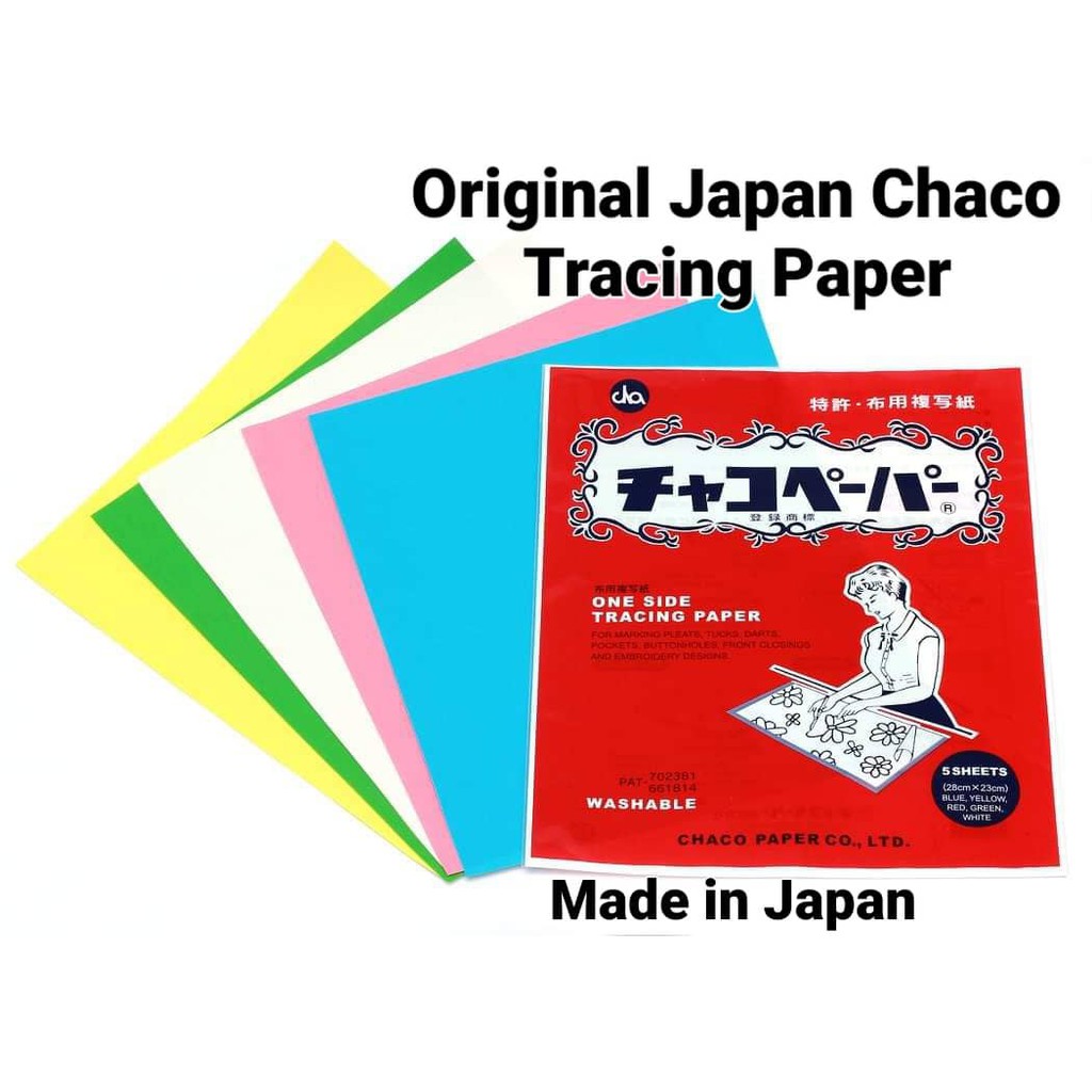 Tracing Paper Japan Original , Kertas carbon Jepun carbon paper (5pcs