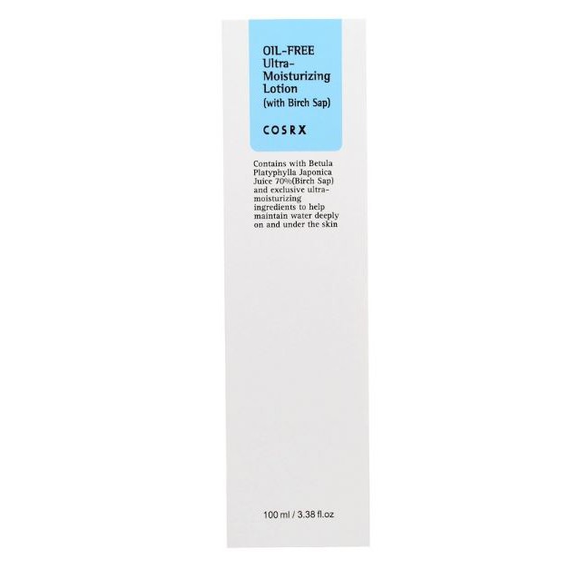 cosrx oil free ultra moisturizing lotion shopee