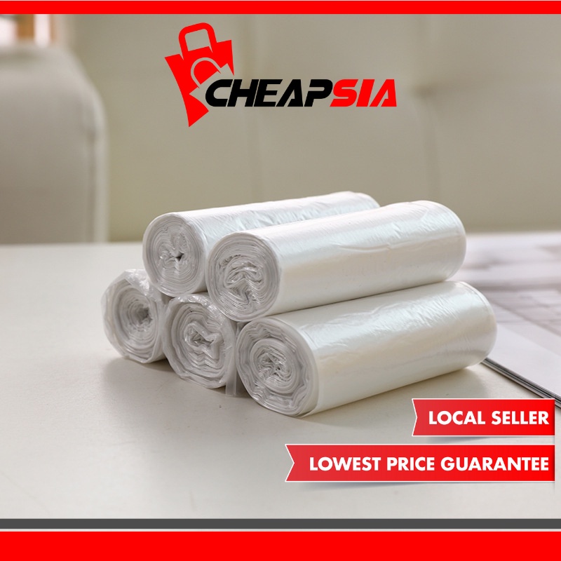 [5PCS]CHEAPSIA 30x30cm Plastic Bag Trash Bag Rubbish Bag Garbage Bag