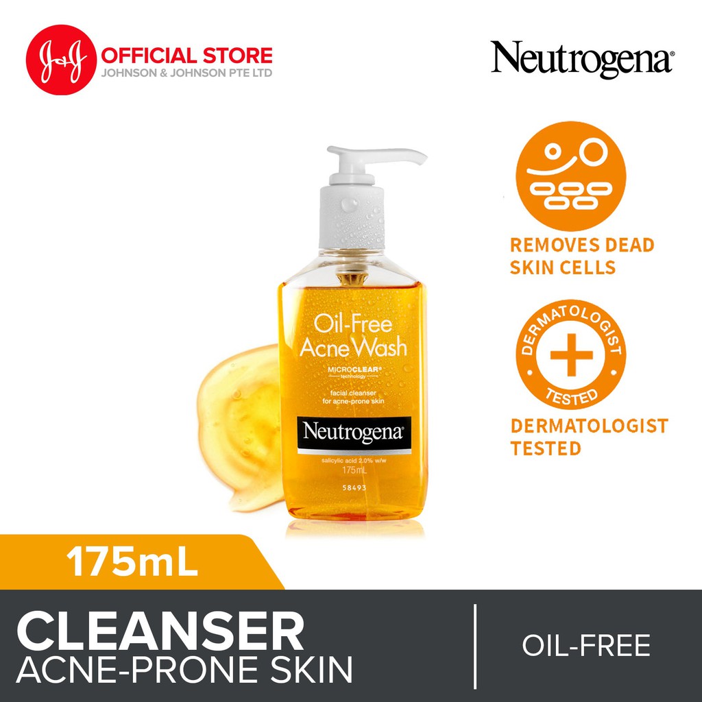 neutrogena wash acne