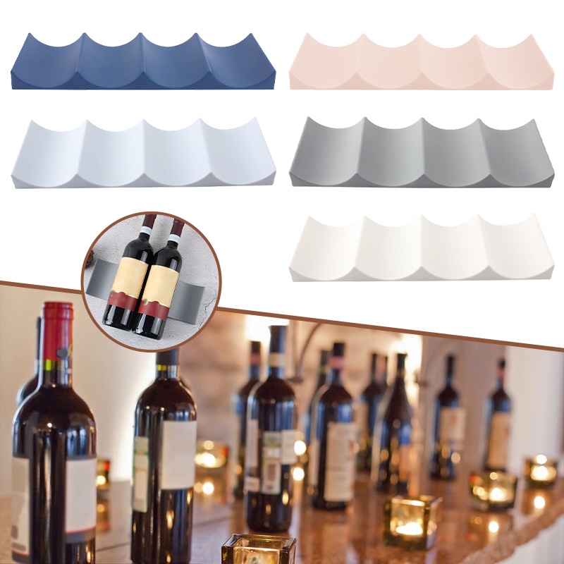 Wine Rack Bottle Holder Fridge Organiser Countertop Beverage Beer