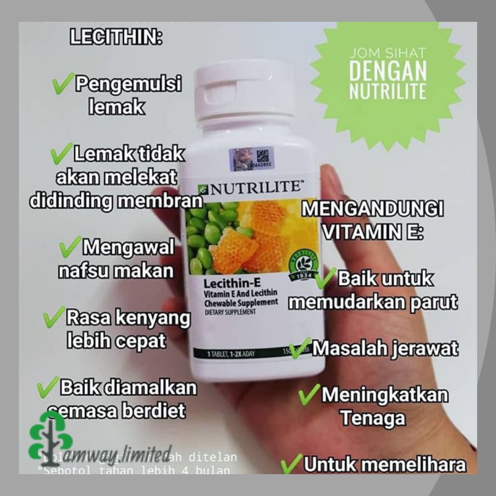 Lecithin e amway kebaikan