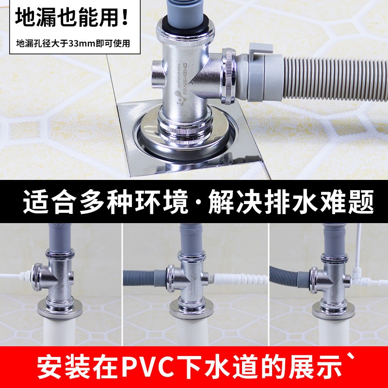 Dishwasher Drain Tee Kitchen Drain Washing Machine ...