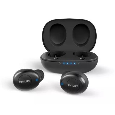 philips tat1215 with voice assistant bluetooth headset