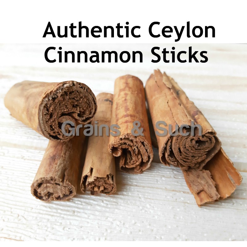 Authentic Ceylon Cinnamon Sticks Kayu Manis Asli 40gm Shopee Singapore