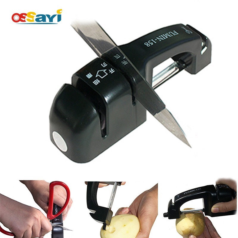 Knife Sharpeners Multifunction Tungsten Steel Stone Household Knife Sharpener Shopee Singapore