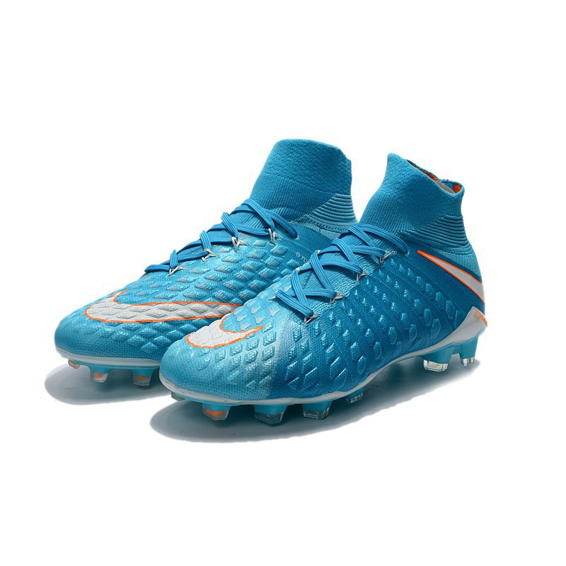 blue nike hypervenom