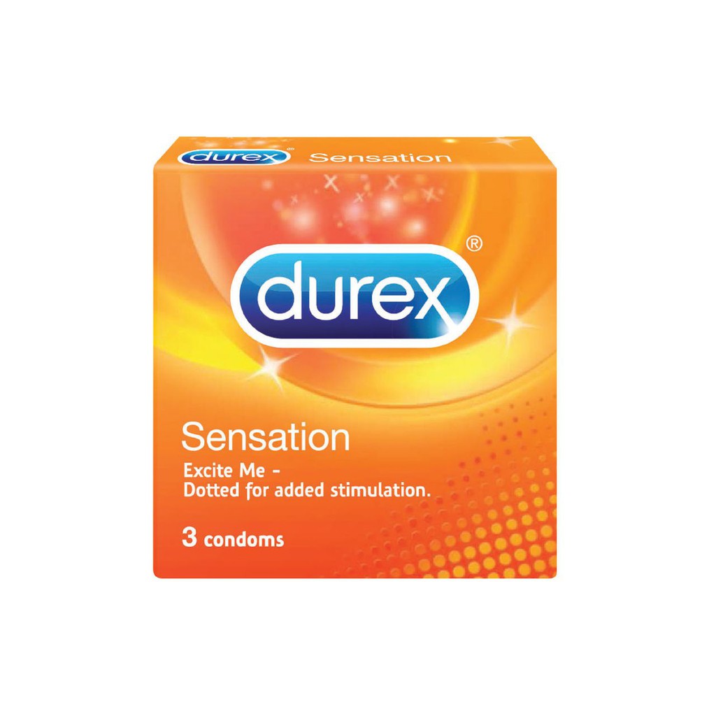 Durex Sensation Condoms 3s | Shopee Singapore