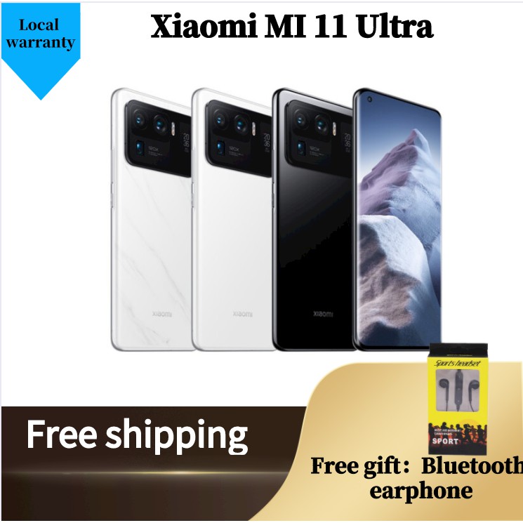 xiaomi 11 Ultra 120x zoom Oneyear local warranty with Charger Shopee Singapore