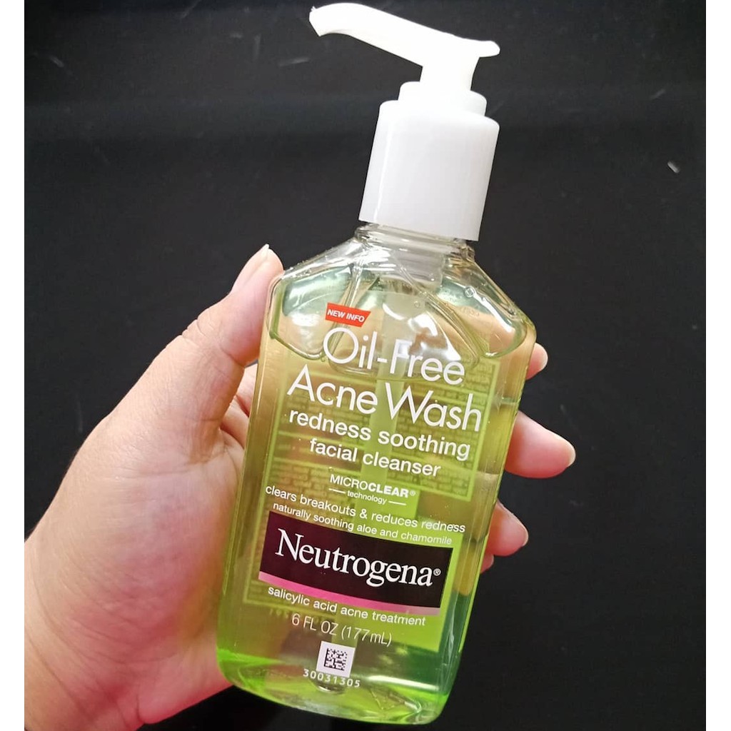 redness soothing facial cleanser