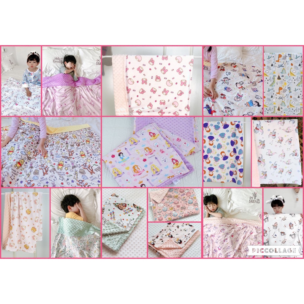 MINKY BLANKET (L) (MBLANKET03, 6, 7, 9, 14, 32, 36, 5263) Shopee