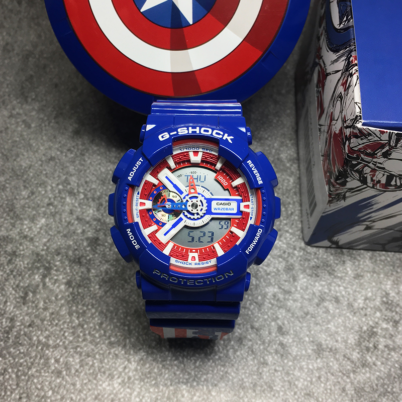 g shock captain america original