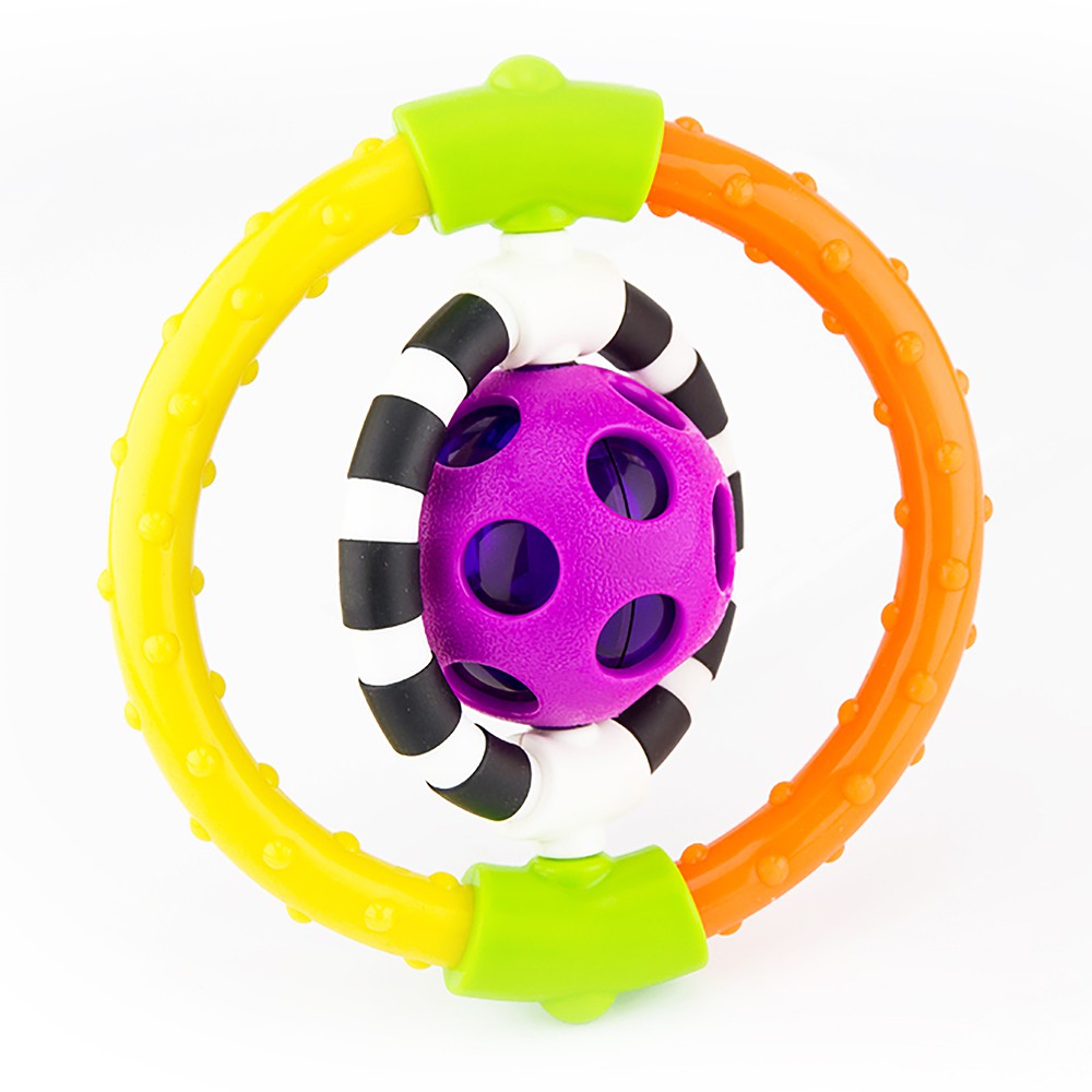 sassy spin shine rattle