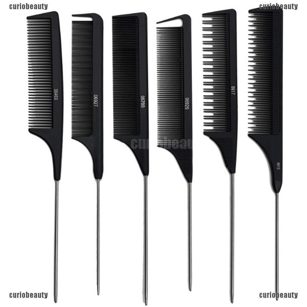 [D*SG] Professional Hair Tail Comb Salon Cut Comb Styling Stainless