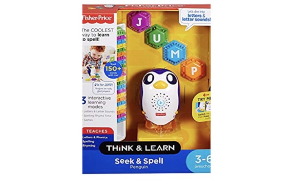 fisher price seek and spell penguin