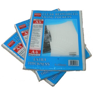 11-Hole A4 Clear Sheet Protector 0.06mm/ 0.08mm/ 0.1mm Thickness [Copy Safe 100s per box] #2