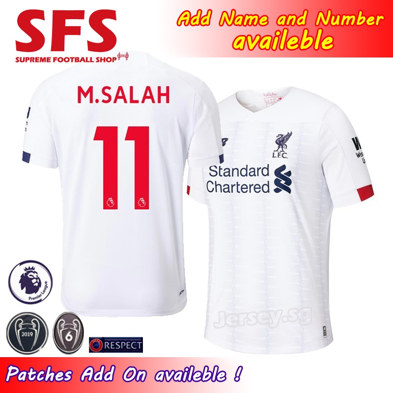 liverpool away football shirt