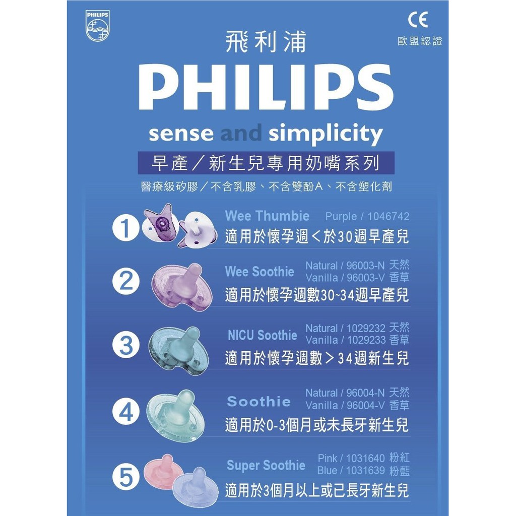 philips nicu soothie natural