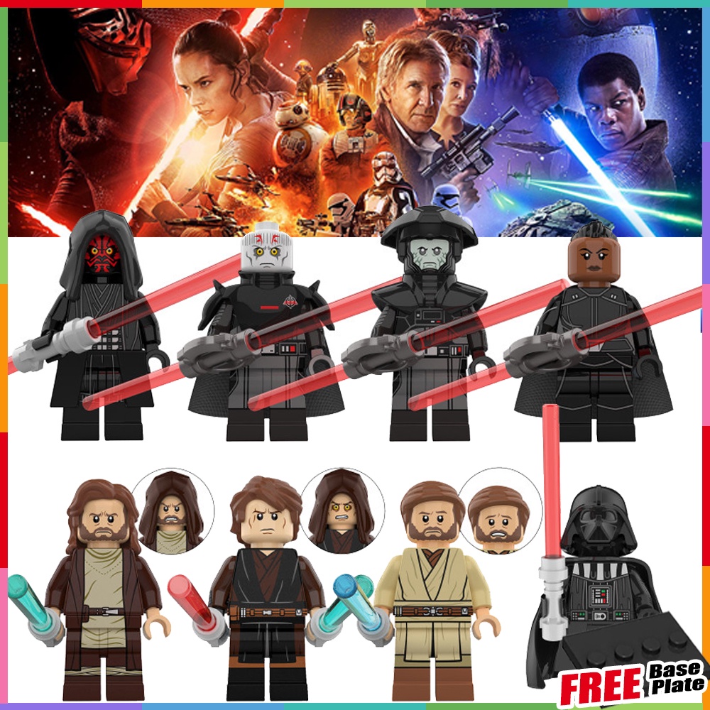 Star Wars Minifigures Darth Maul Grand Inquisitor Fifth Brother Third ...