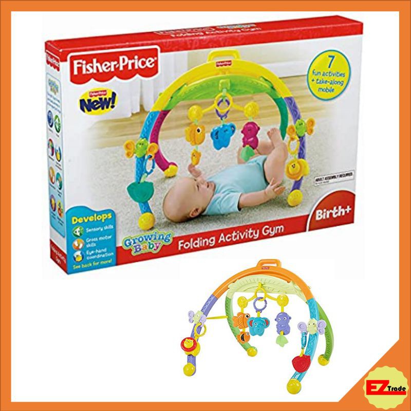 fisher price folding activity gym