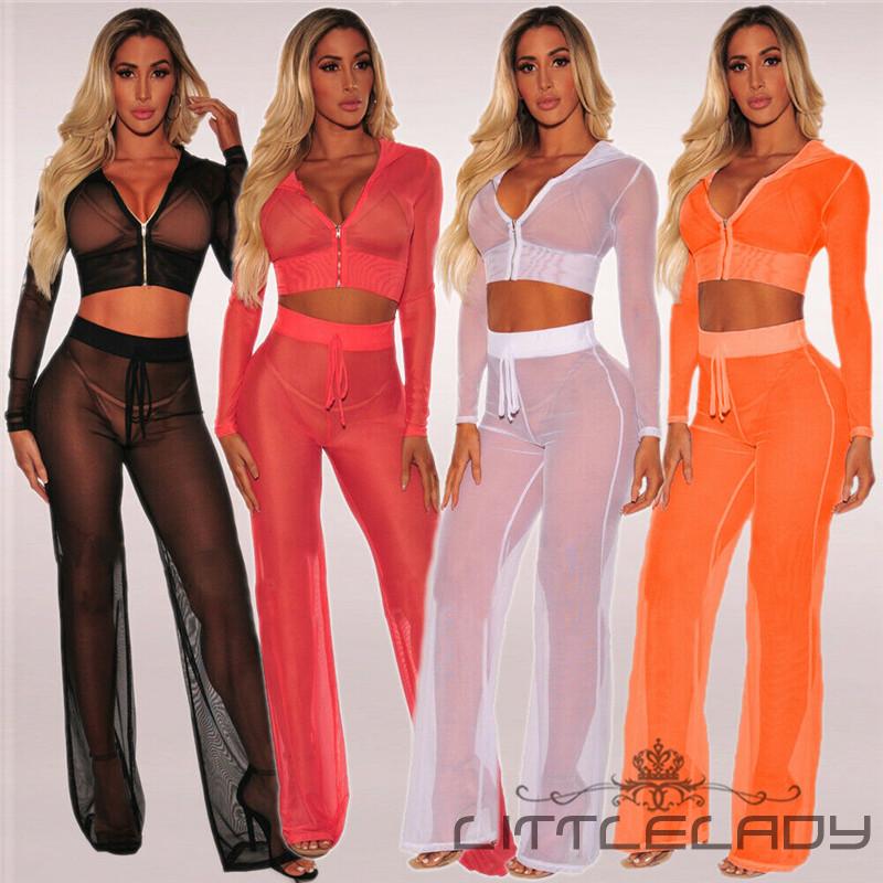 long sleeve mesh bathing suit top