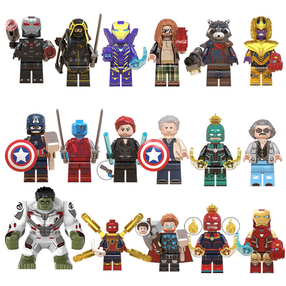 Marvel Avengers Super Hero Toy Mini Figures Lego Fit The